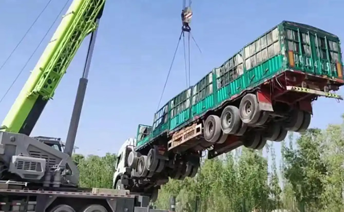 东丽区道路脱困救援案例